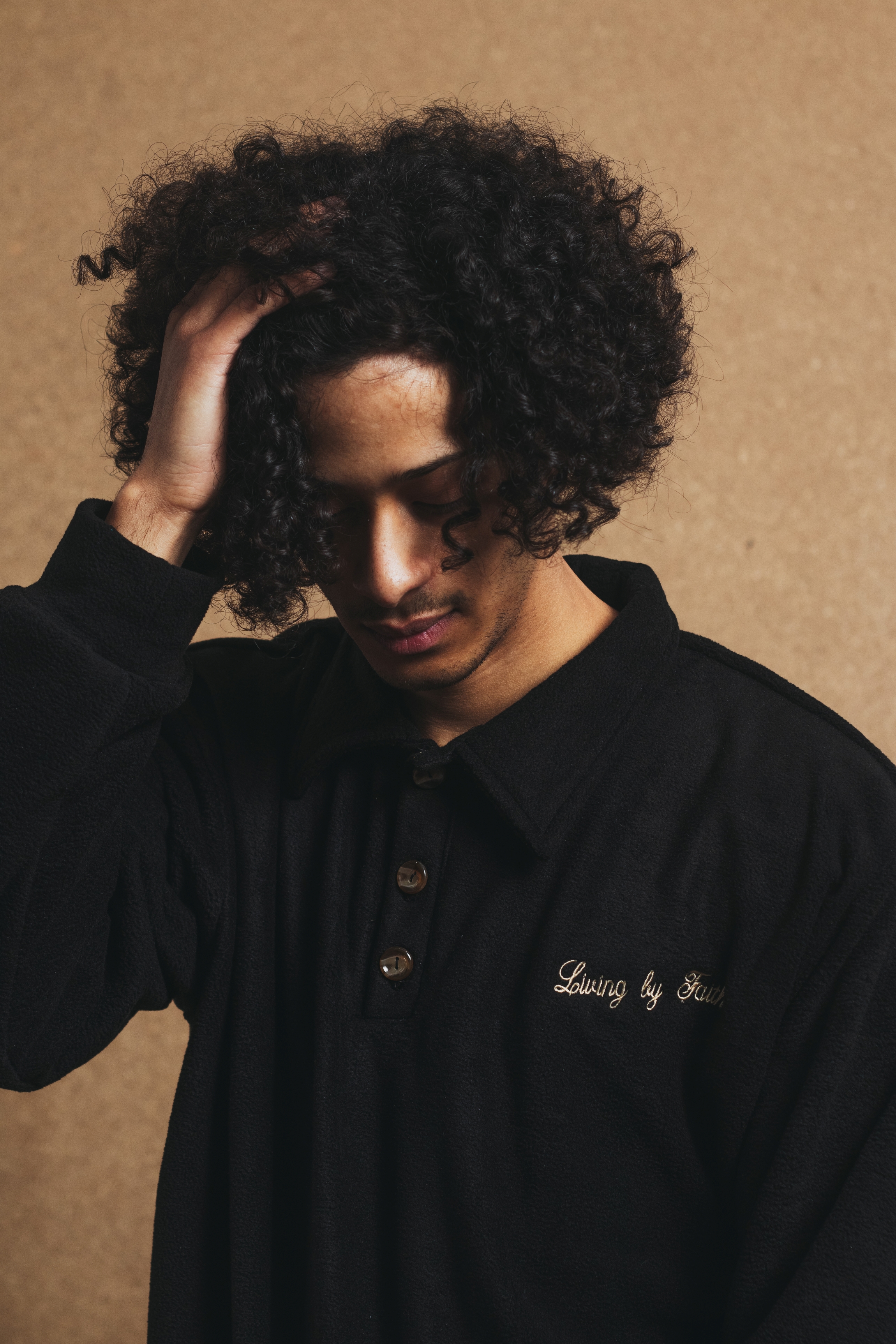Livin' By Faith Quarter Fleece Black